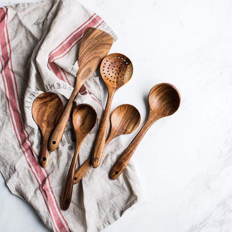 Natürliche Holz-Küchenset – Nachhaltiges und stilvolles Kochen