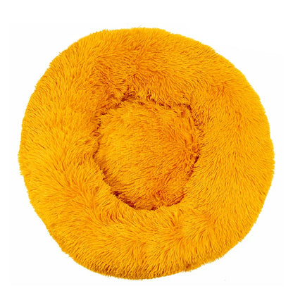 SnuggleNest Donut Bett – Weich und Beruhigend für Katzen und Hunde