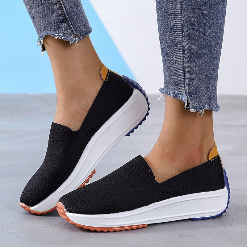 Damen Slip-on Loafers - Komfortabel und Atmungsaktiv