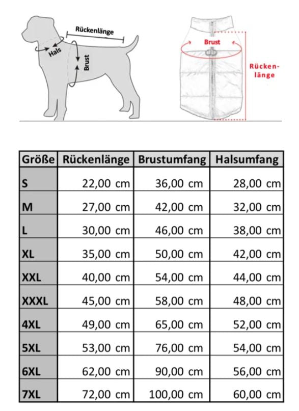 LunaPaws Hundejacke - Warm & Wasserdicht