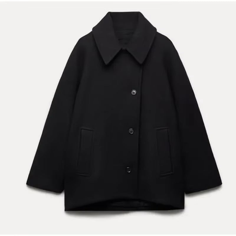 Moderne ChicJacke - Elegante Oversized Jacke für stilvolle Tage