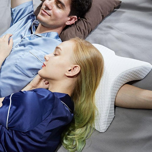 Ergonomisches Nackenstützkissen aus Polyesterfaser – Komfort & Unterstützung für Schlaf oder Ruhe