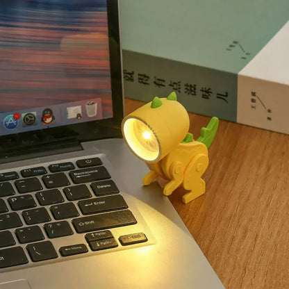 Dino Glow Schreibtischlampe - Süß und Praktisch