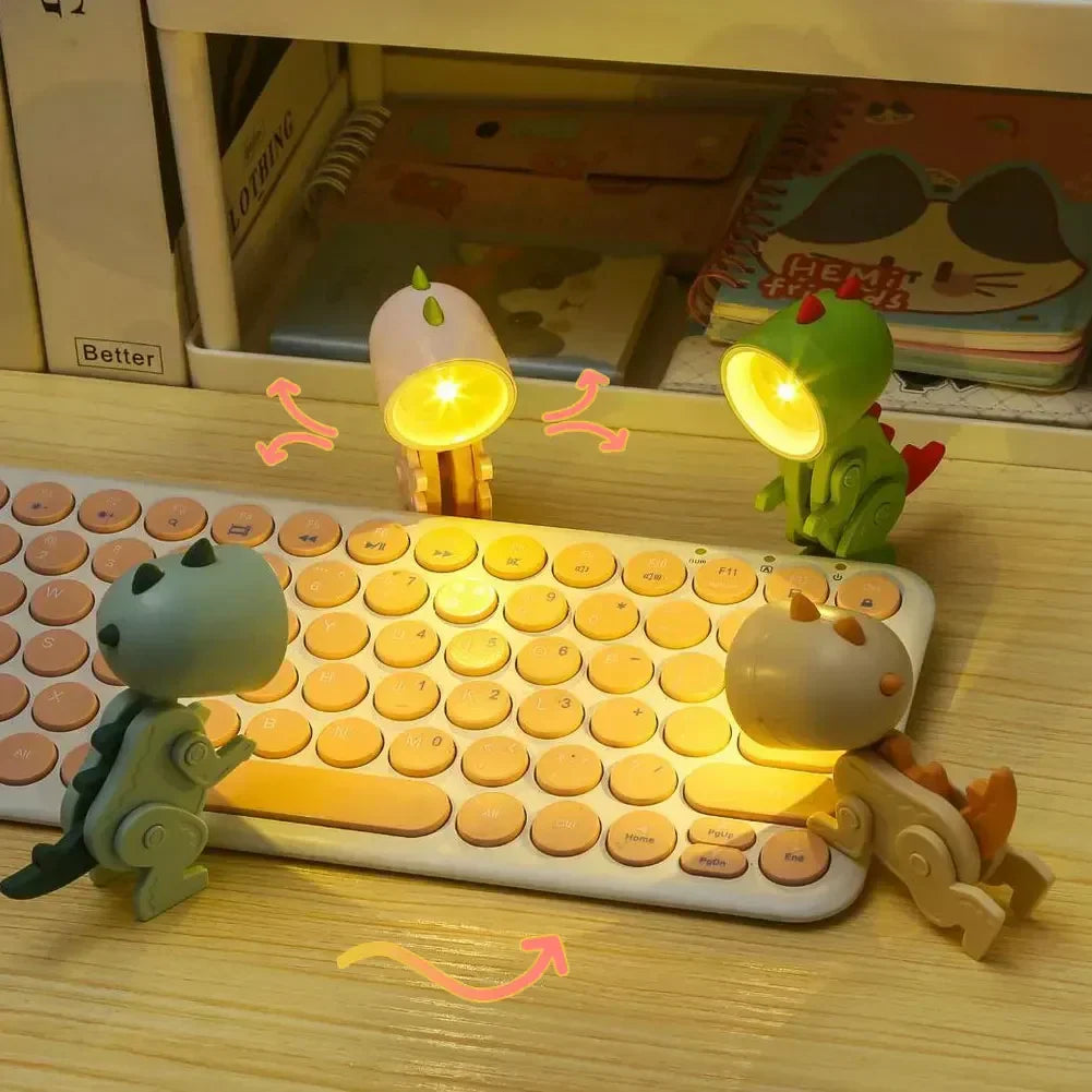 Dino Glow Schreibtischlampe - Süß und Praktisch