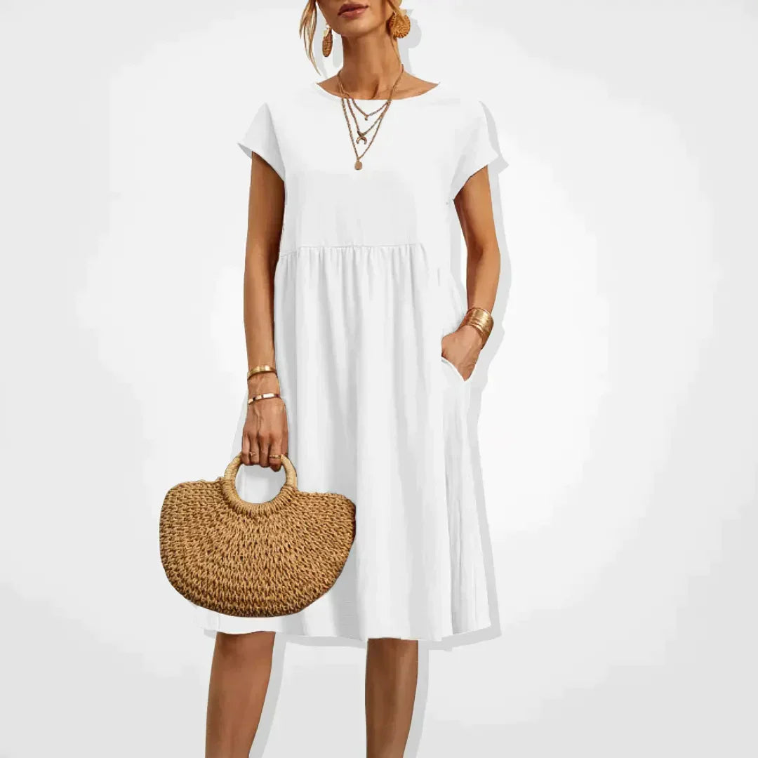 Nina Sommerkleid – Für Eleganz und Freiheit