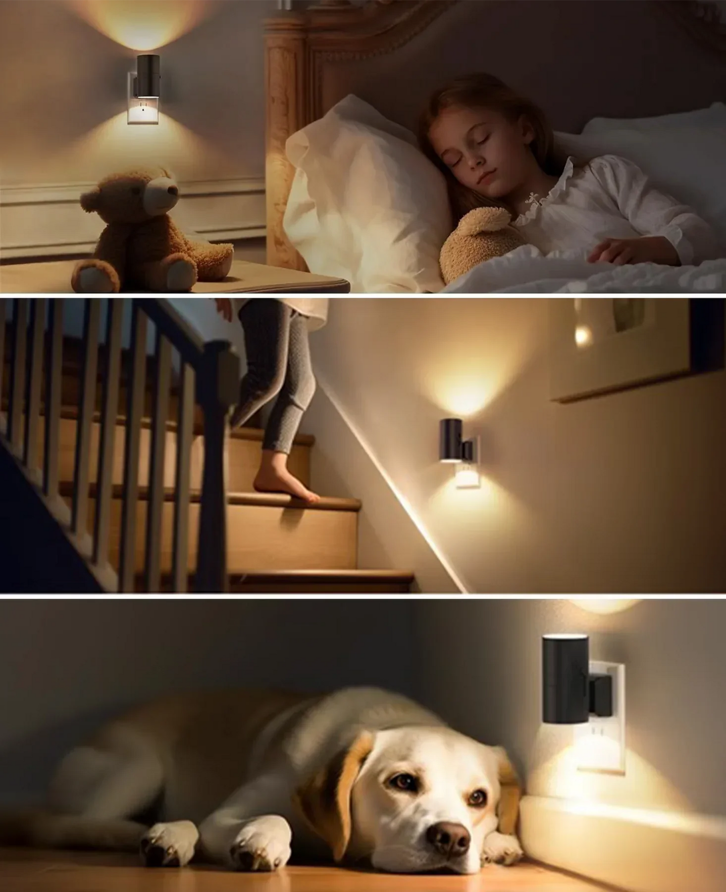 Klares Licht Wandleuchten Set – Für Atmosphärische Beleuchtung