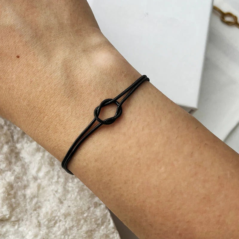Elegante Knotenarmband – Subtil und Raffiniert