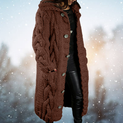 Linna Strickjacke für Damen – Wärme und Stil für den Winter
