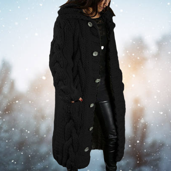 Linna Strickjacke für Damen – Wärme und Stil für den Winter