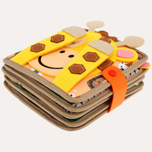 QuietBook Montessori Aktivitätenbuch – Lernen, Spielen und Entdecken