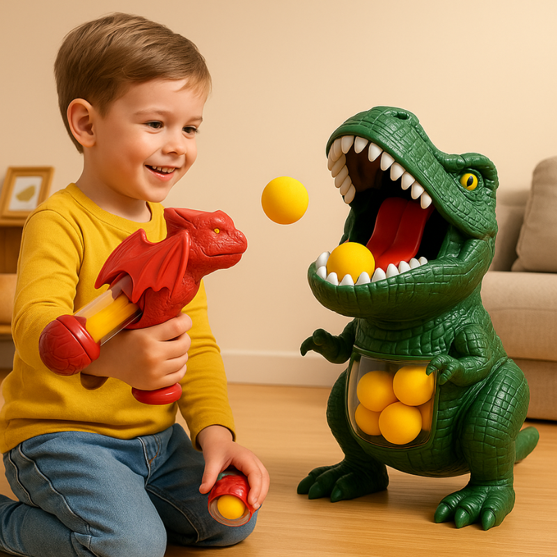 DinoShot Schießspiel – Aktiv, Lehrreich und Spannend