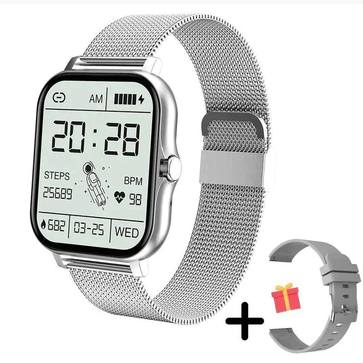 LumaTech Luxus Smartwatch – Elegantes Design mit Intelligenter Funktionalität