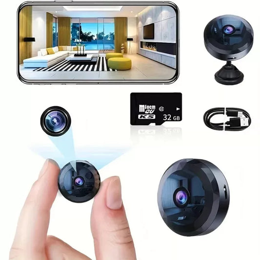 Magnetische Mini-WiFi-Kamera – Diskret und Zuverlässig für Tag und Nacht