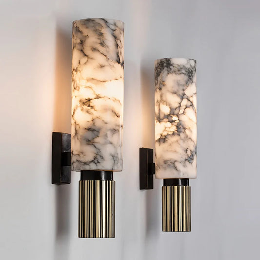 Wandleuchte mit Marmorlook – Stilvolles und Atmosphärisches Design