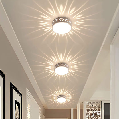 Moderne LED Deckenleuchte - Für Eingang, Flur und Balkon
