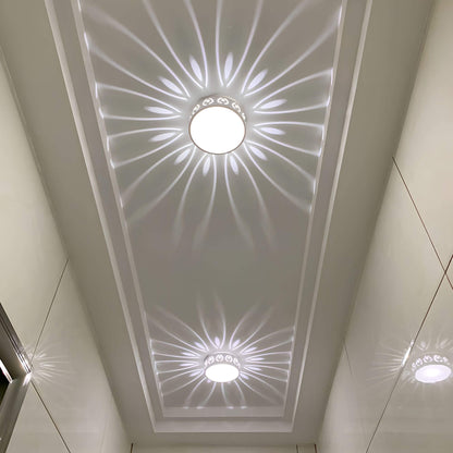 Moderne LED Deckenleuchte - Für Eingang, Flur und Balkon