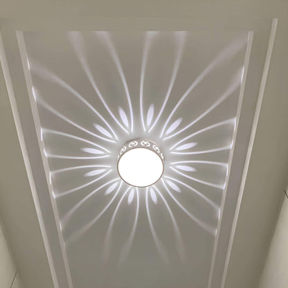 Moderne LED Deckenleuchte - Für Eingang, Flur und Balkon