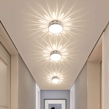 Moderne LED Deckenleuchte - Für Eingang, Flur und Balkon