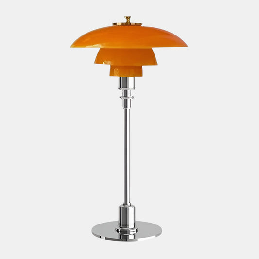 Design Tischlampe mit Glas-Schirm – Stimmungsvolles Licht und Minimalistische Eleganz