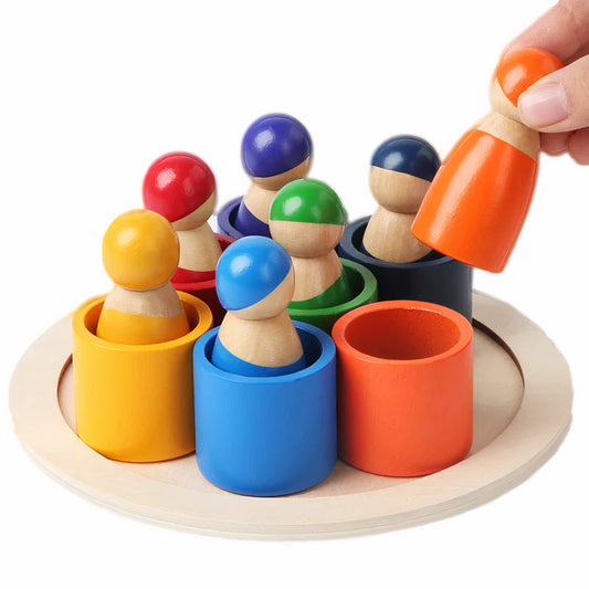 Pädagogisches Farbspielzeug – Zum Lernen und Spielen