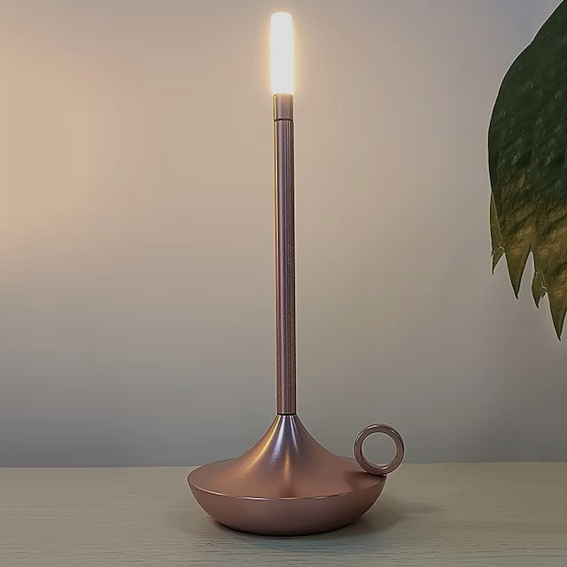 LumaGlow Dimmbares LED-Kerzenlicht – Elegant & Kabellos mit Langer Batterielaufzeit