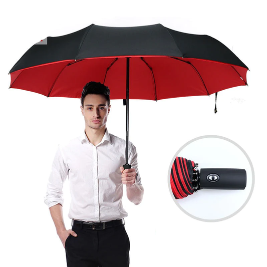 StormShield Regenschirm – Windbeständig und Handlich, Schutz gegen Regen