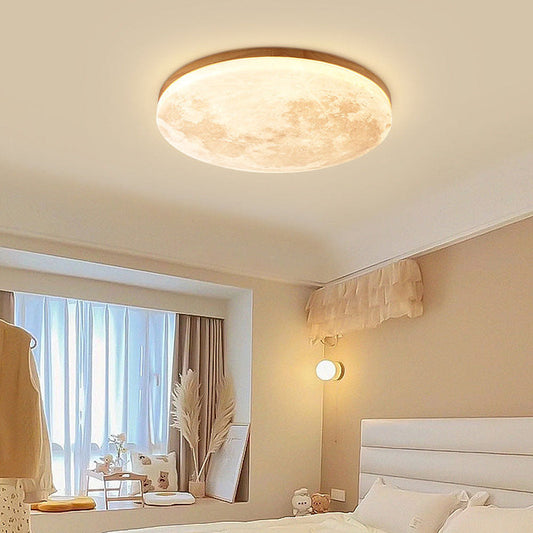 LunarGlow Deckenlampe – Beruhigendes Mondlicht für jedes Interieur