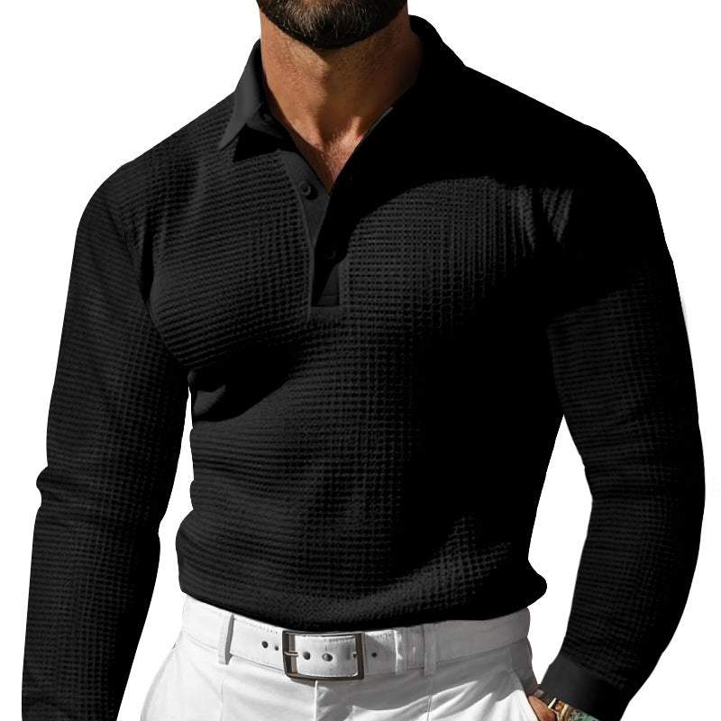 Stilvolles Geripptes Poloshirt für Männer - Bequem und Elegant