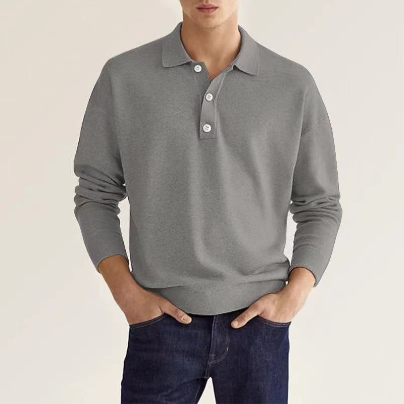 Elegantes Herren-Poloshirt mit langem Ärmel - Zeitlos und bequem