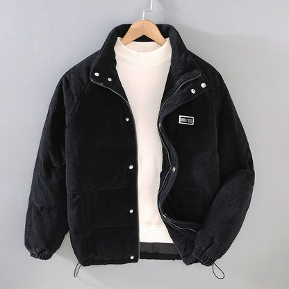 Luxuriöse Gepolsterte Cordjacke – Für einen trendigen und warmen Winterlook