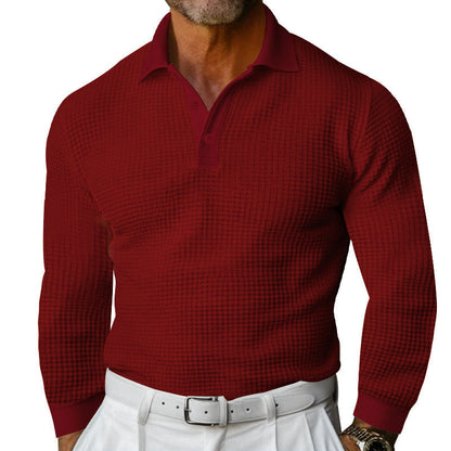 Stilvolles Geripptes Poloshirt für Männer - Bequem und Elegant