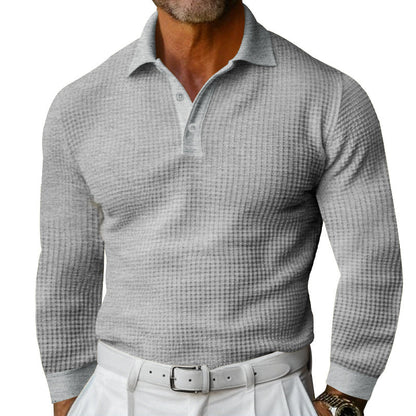 Stilvolles Geripptes Poloshirt für Männer - Bequem und Elegant