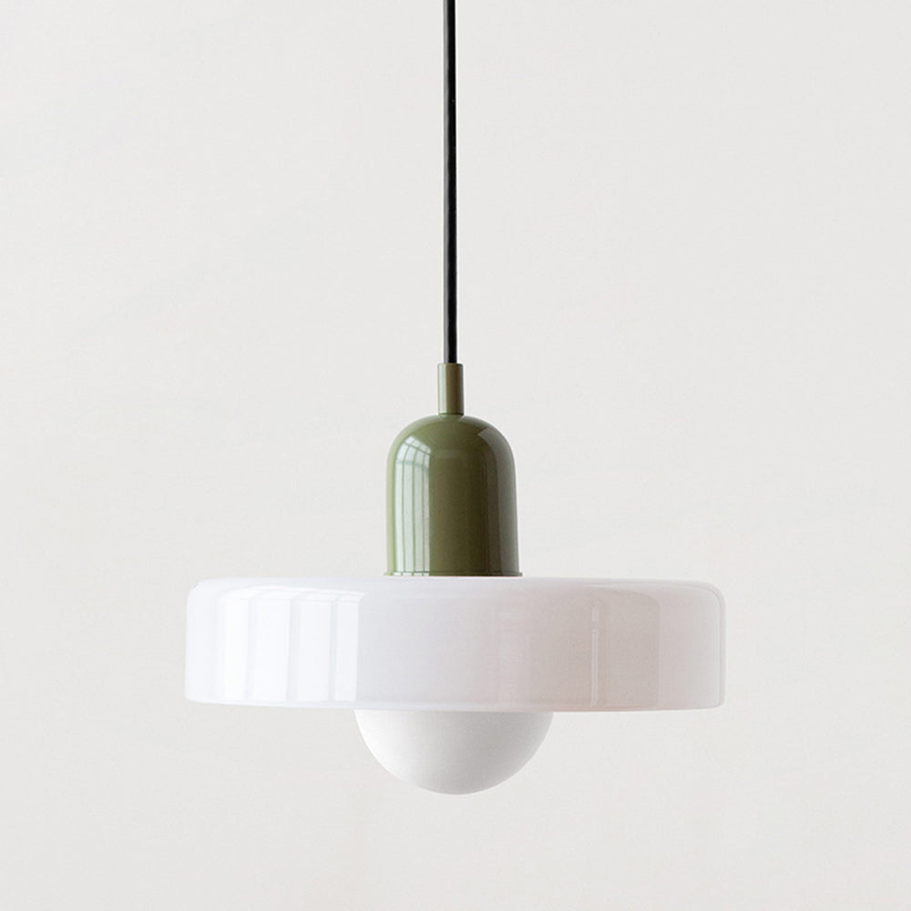 ColorLoop Pendelleuchte – Kunstzinnige Bauhaus-Hängeleuchte mit Warmlicht