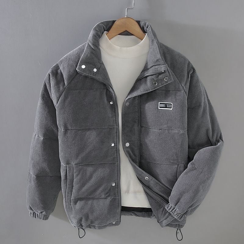 Luxuriöse Gepolsterte Cordjacke – Für einen trendigen und warmen Winterlook