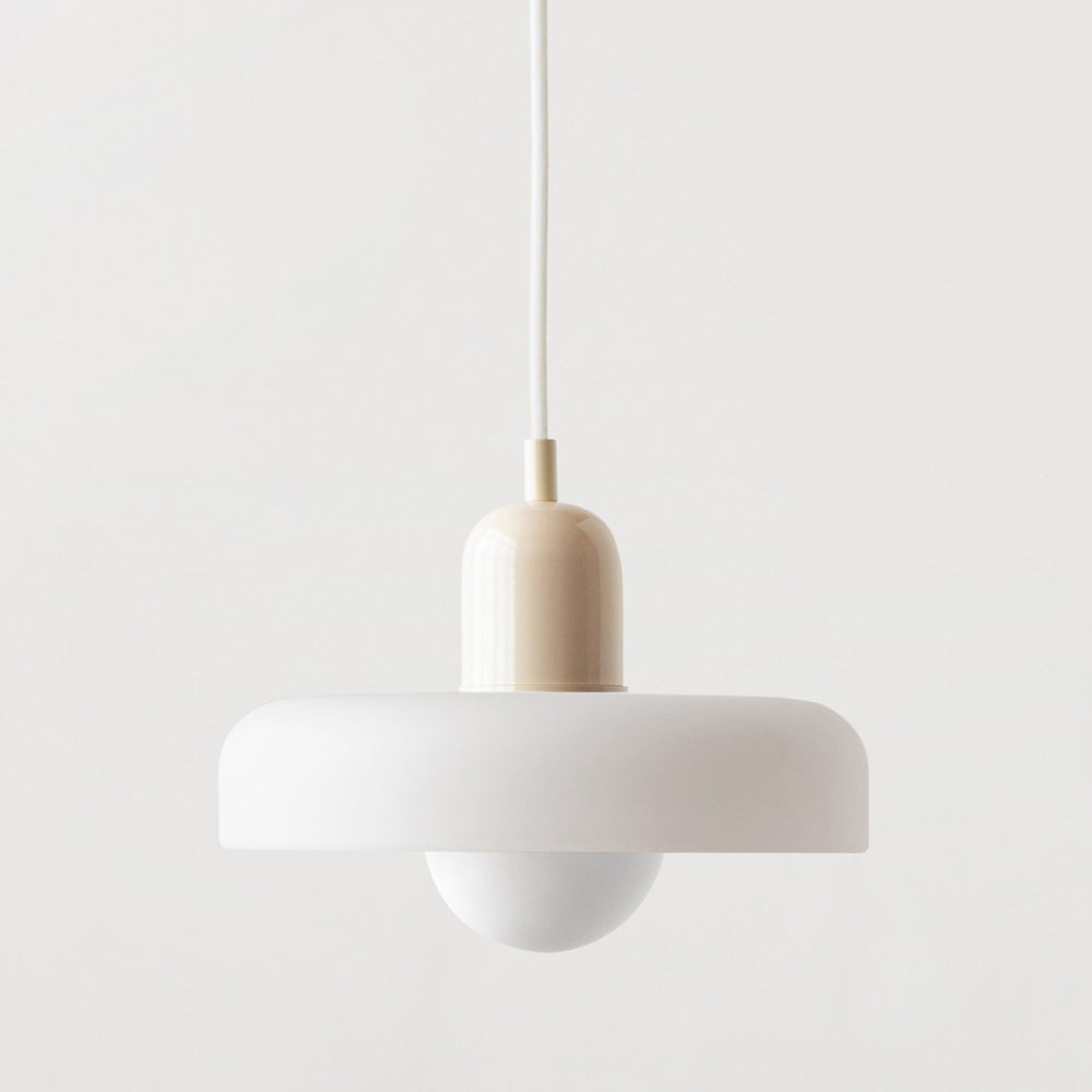 ColorLoop Pendelleuchte – Kunstzinnige Bauhaus-Hängeleuchte mit Warmlicht