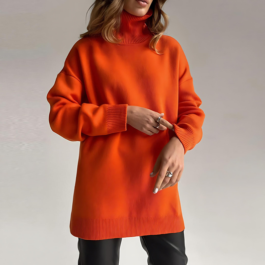 Luna – Eleganter Pullover mit Seitenschlitzen