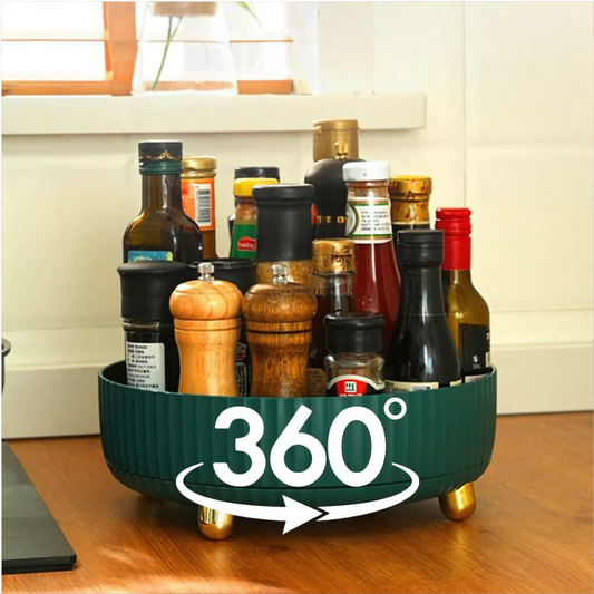RotateOrganizer – 360° drehbares, platzsparendes Regalsystem