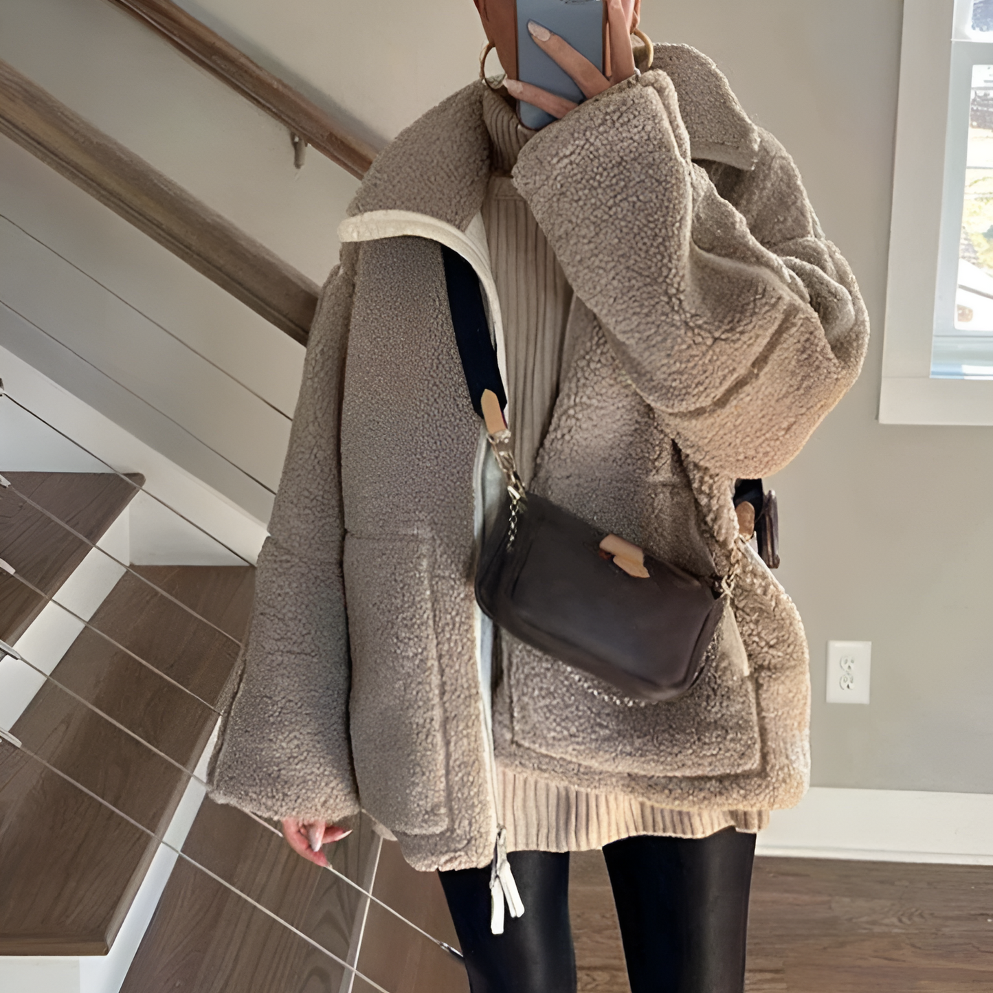 Olivia Comfort Teddyjacke – Für Warme und Stilvolle Tage