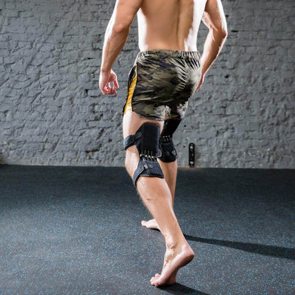Verstellbare Kniefixierung mit Federmechanismus – Für Sport und den täglichen Gebrauch