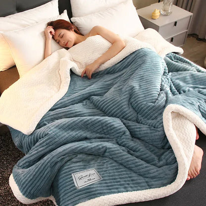 Luxe Winterfleece Decken – Ultimativer Komfort und Wärme für kalte Tage