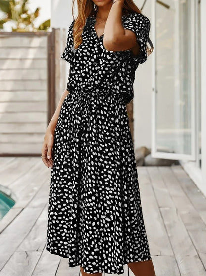 Daniella Midi Kleid – Elegant und Leicht für Sonnige Momente