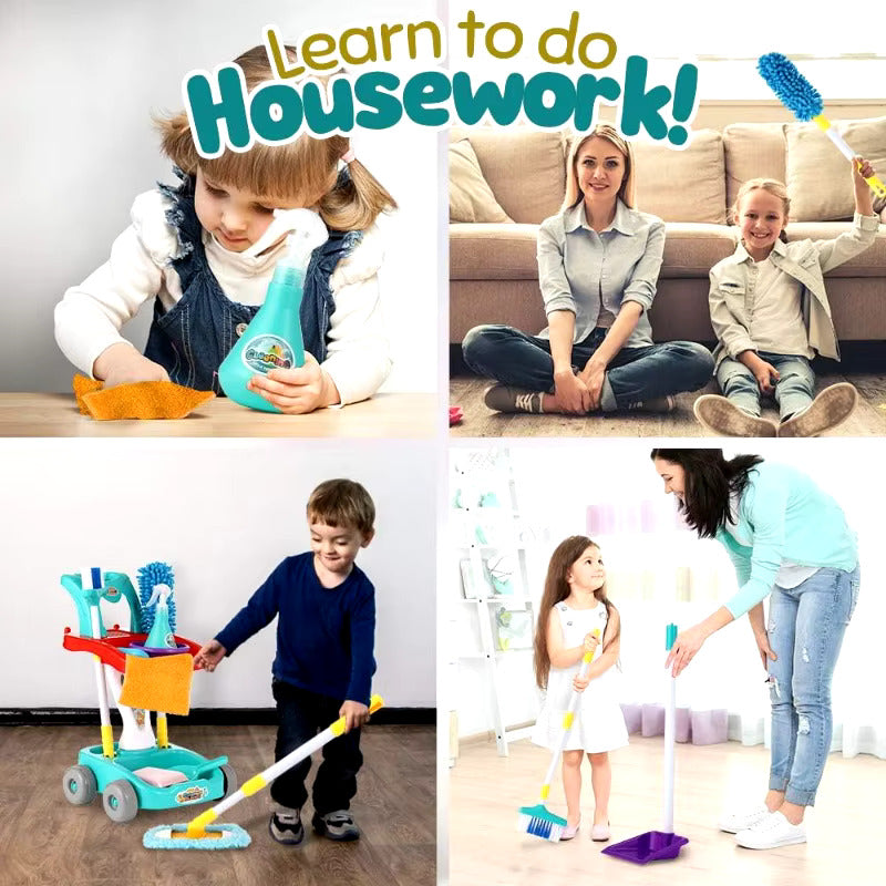 Säuberungshelden Spielset - Für Kleine Helfer Zu Hause
