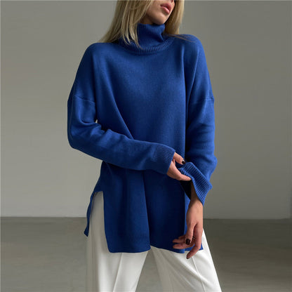 Luna – Eleganter Pullover mit Seitenschlitzen