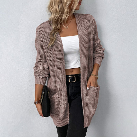 Sophie Weiches Damenstrickjacke – Komfortabel, Lässig und Zeitlos