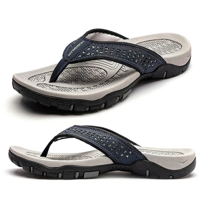 Bequeme Herren Slipper – Dämpfung und Belüftung