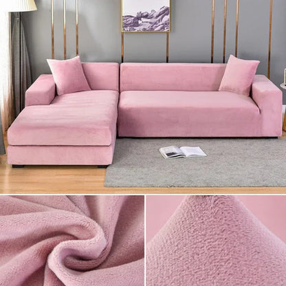 Velura Sofaüberzug – Luxuriöses Samt für Stil und Schutz