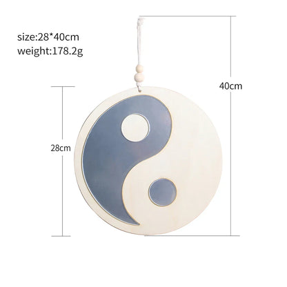 Yin-Yang Wanddekoration – Harmonie und Balance in deinem Zuhause