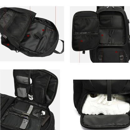TechTrek Pro Explorer Rucksack – Geräumig und Smart Vernetzt