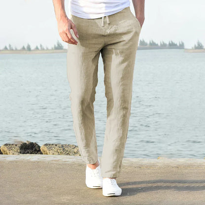 Sommerkomfort Leinenhose für Herren – Stilvoll und Atmungsaktiv