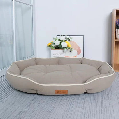Knus Luxe Hundebett – Weiche Unterstützung und modernes Design